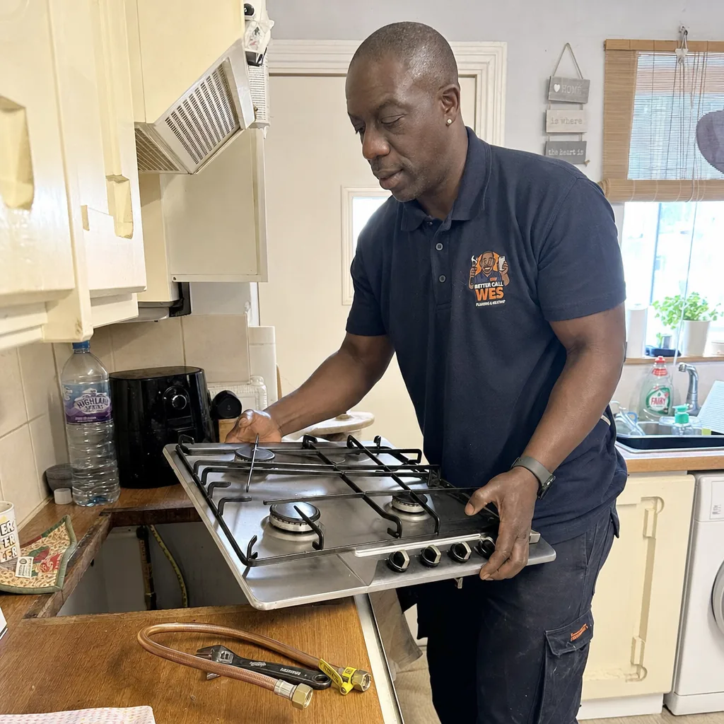 Better Call Wes, Gas hob service, kitchen worktop
