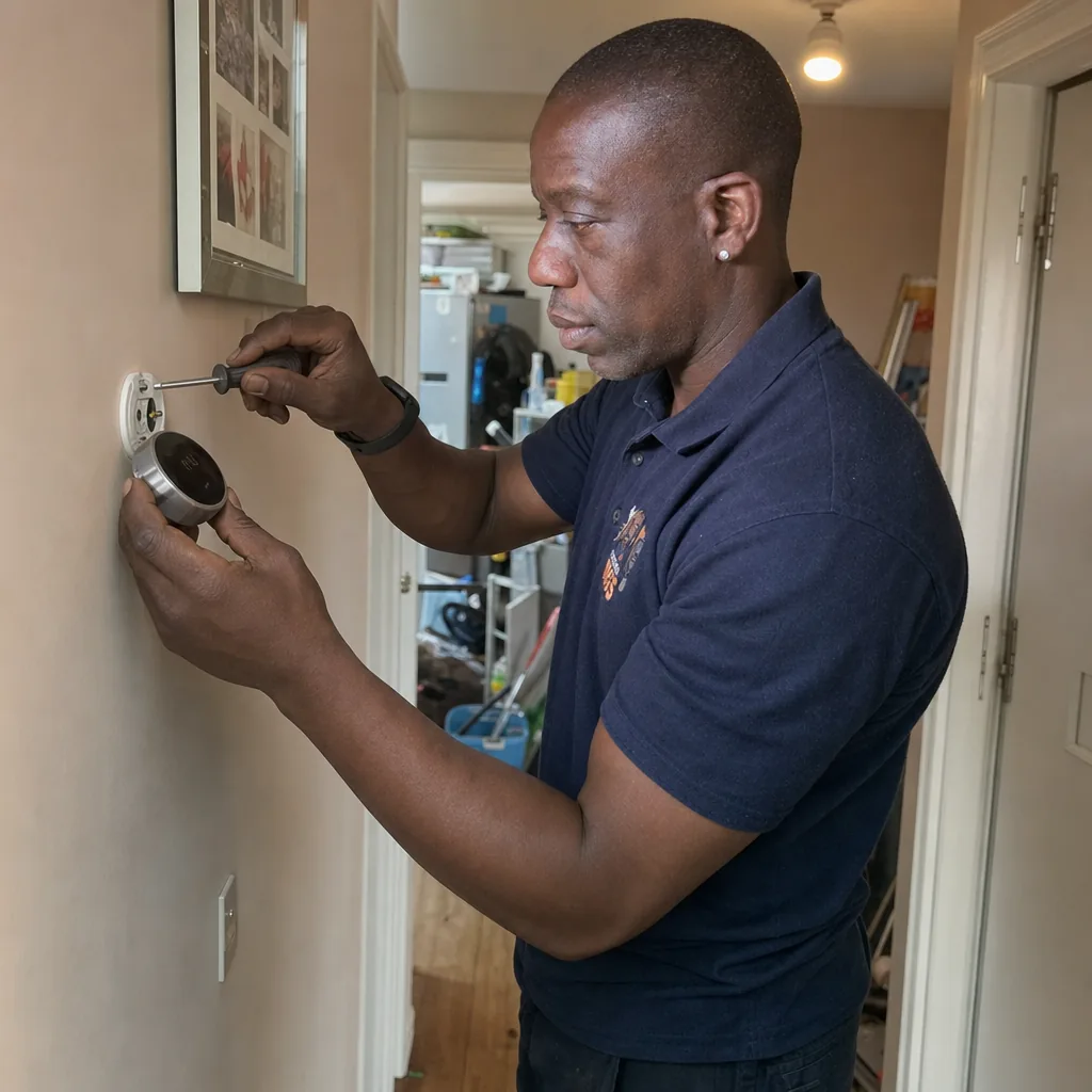 Better Call Wes, Hive thermostat install