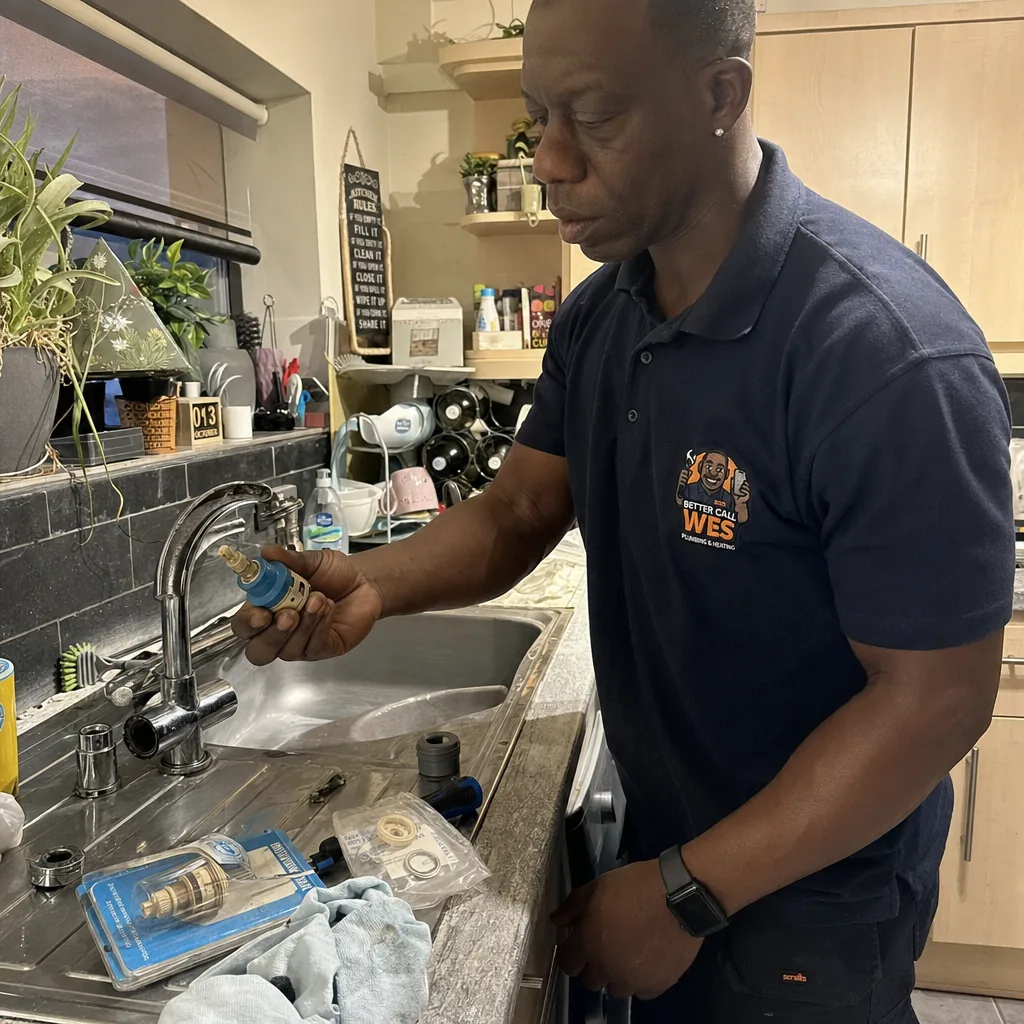 Better Call Wes, Kitchen tap cartridge swap