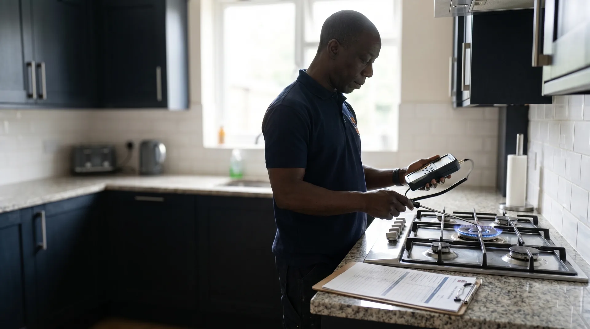 Wes on the job: Gas Leak Detection & Repair in Southampton