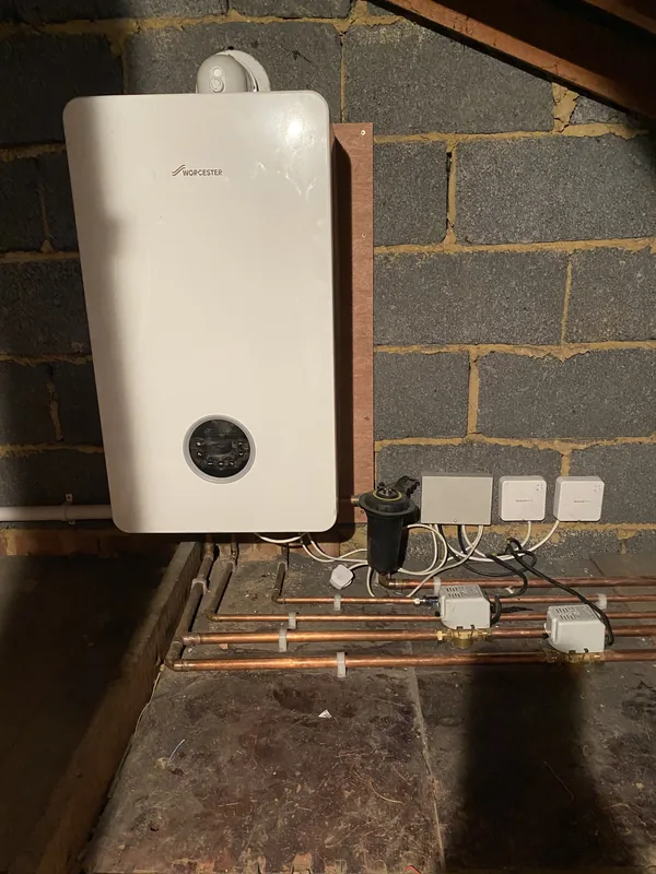 Worcester Greenstar, loft install